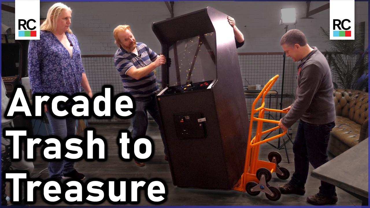 Arcade Trash to Treasure: An Amazing Transformation by the Retro Collective Team