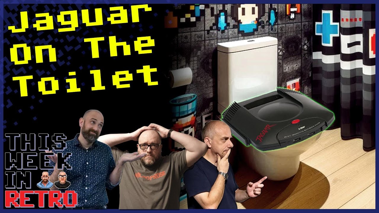 Atari Jaguar On The Toilet - This Week In Retro 190