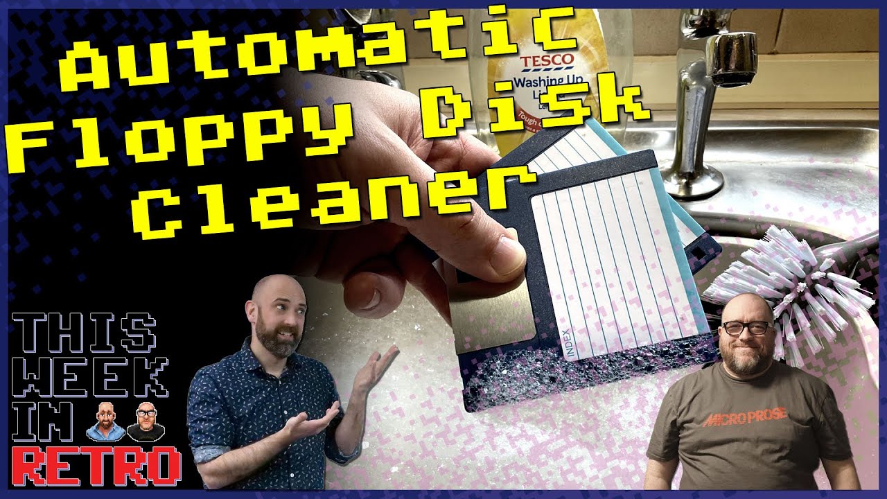 Cleaning Dirty Floppy Disks - This Week In Retro 177