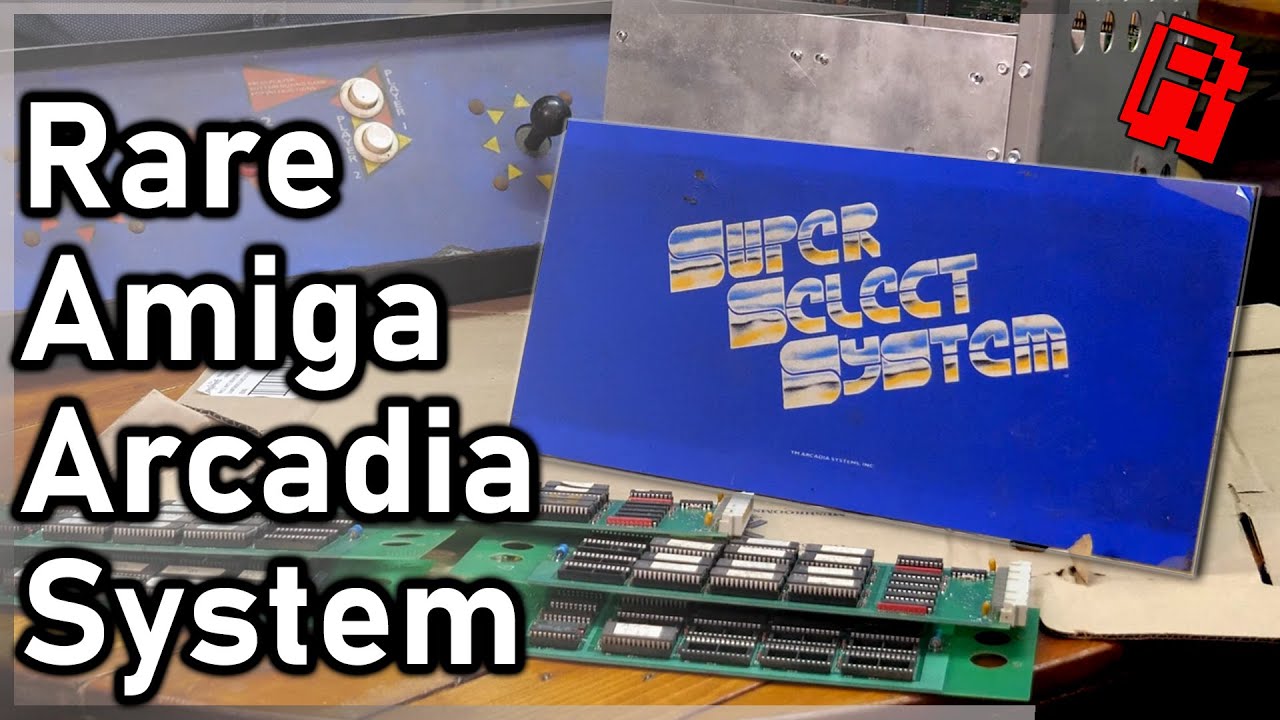 Commodore Amiga Arcade Machine? | Arcadia Systems Trash to Treasure