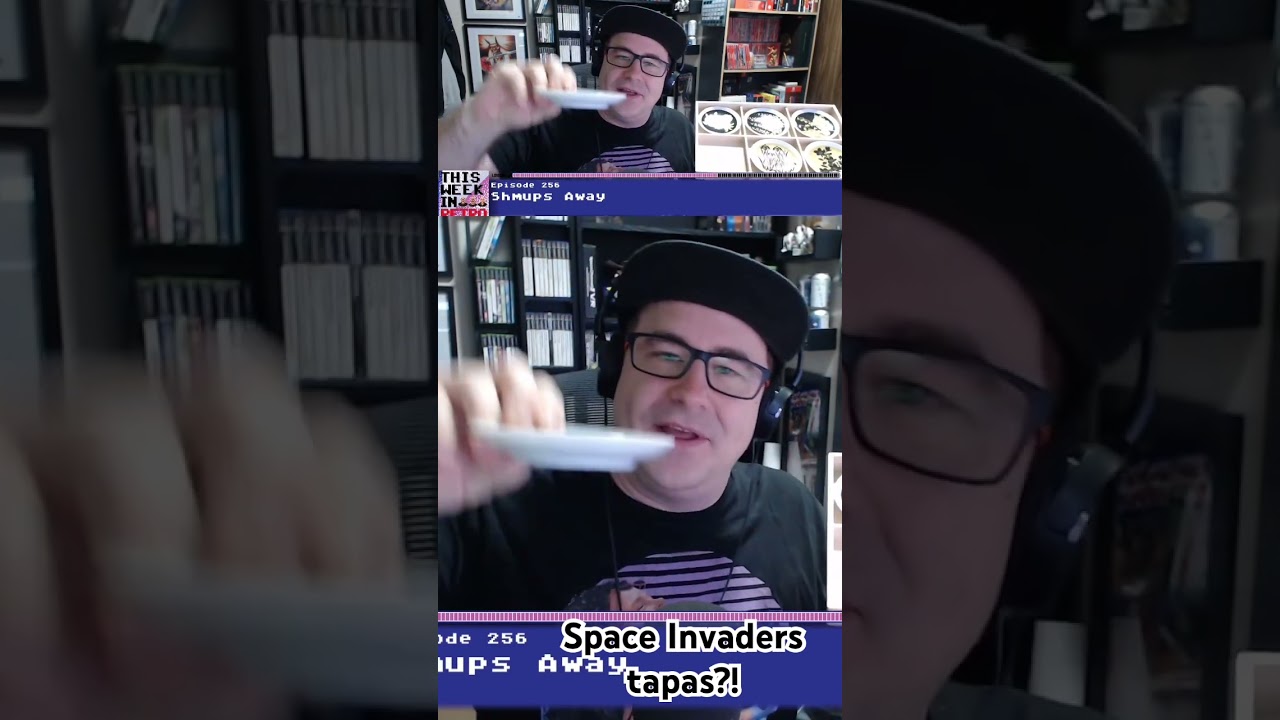 From Episode 256: classic video game dishware?! #retrogaming #retro #twir #spaceinvaders
