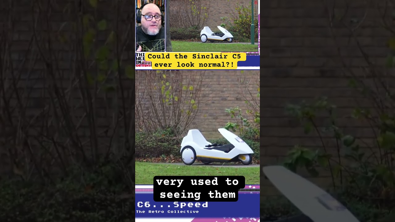 From Episode 259: Imagine the Sinclair C5 being normal #twir #ebike #sinclairc5 #retrotech