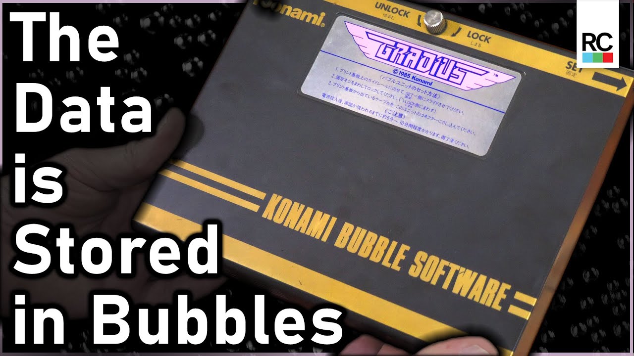 Storing Data in Bubbles - The Weird 1960's Technology used by NASA and Konami