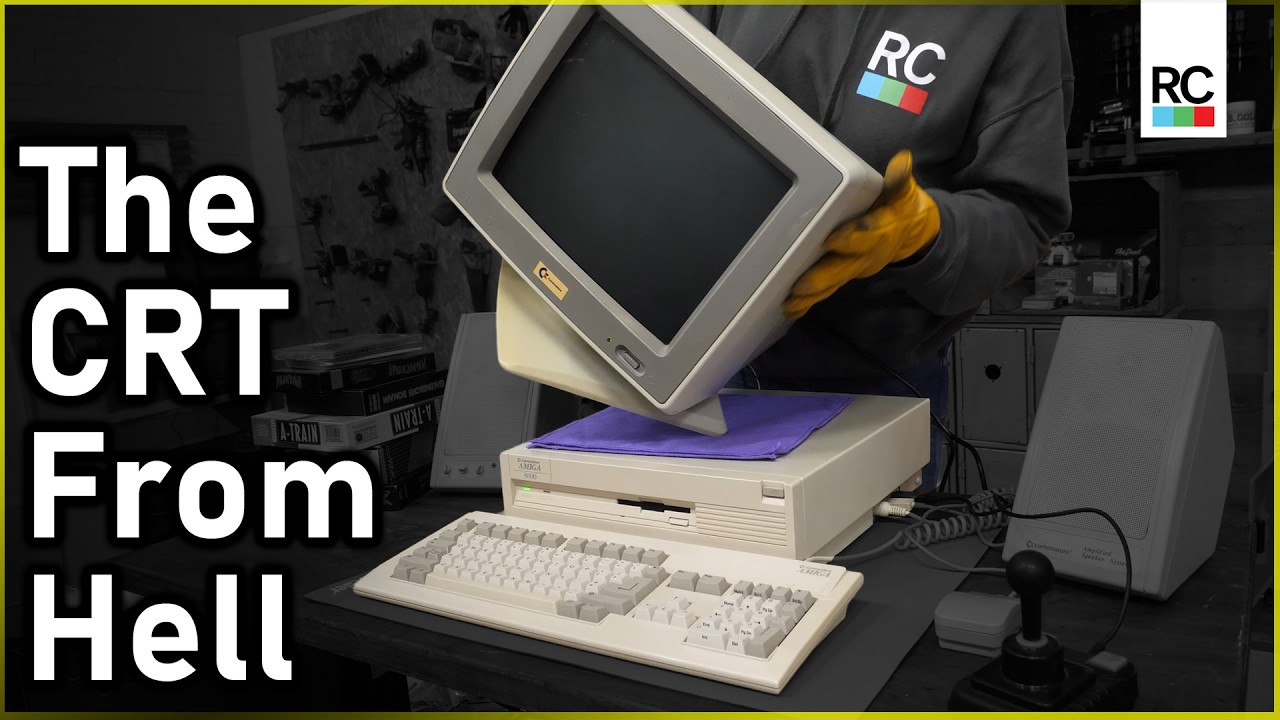 The CRT from Hell - Commodore Amiga 3000 (Pt 3)