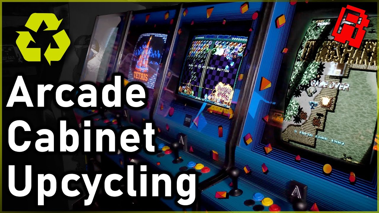 Upcycling Vintage Arcade Video Game Cabinets (tastefully we hope!)