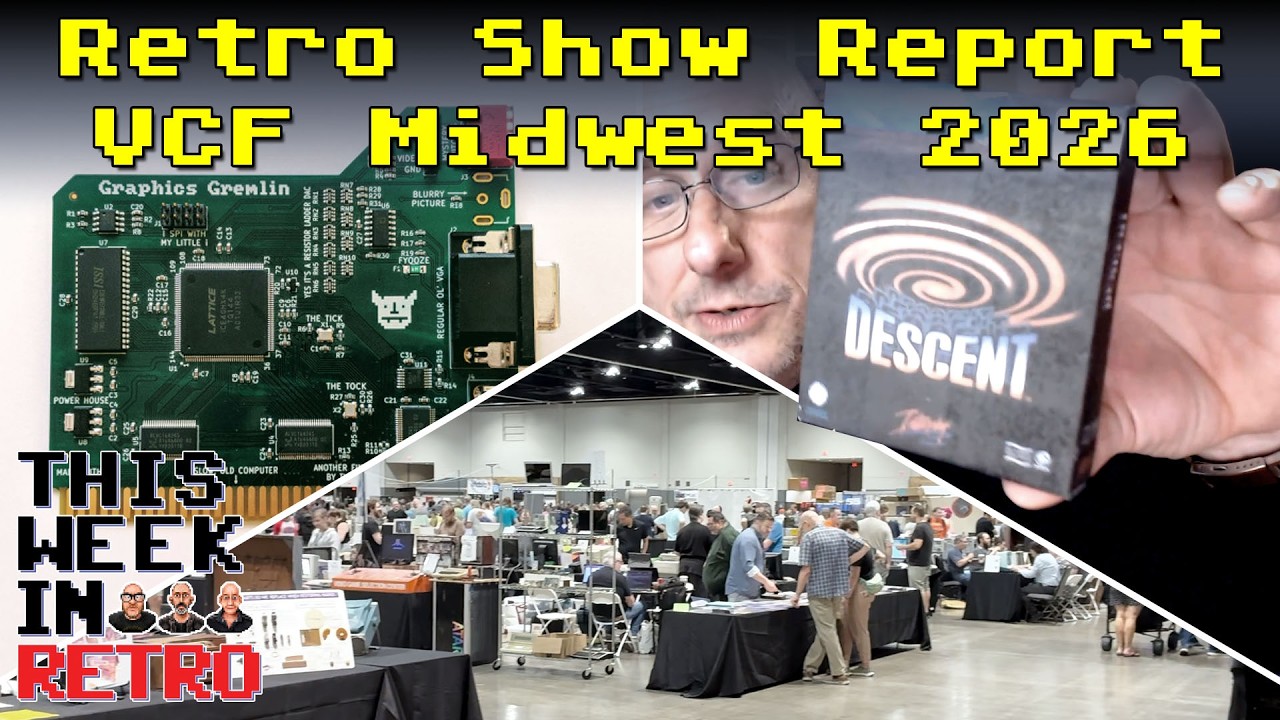 VCF Midwest + Hot Upgrade for DOS Computers - This Week In Retro 286