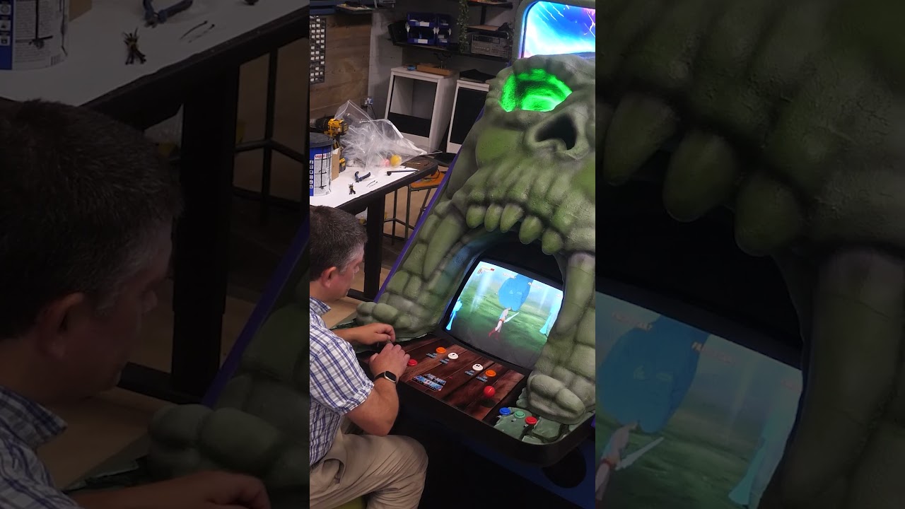 We Build The He-Man Arcade 1983 Deserved #retrogaming #retro #arcade #retrogames #gaming