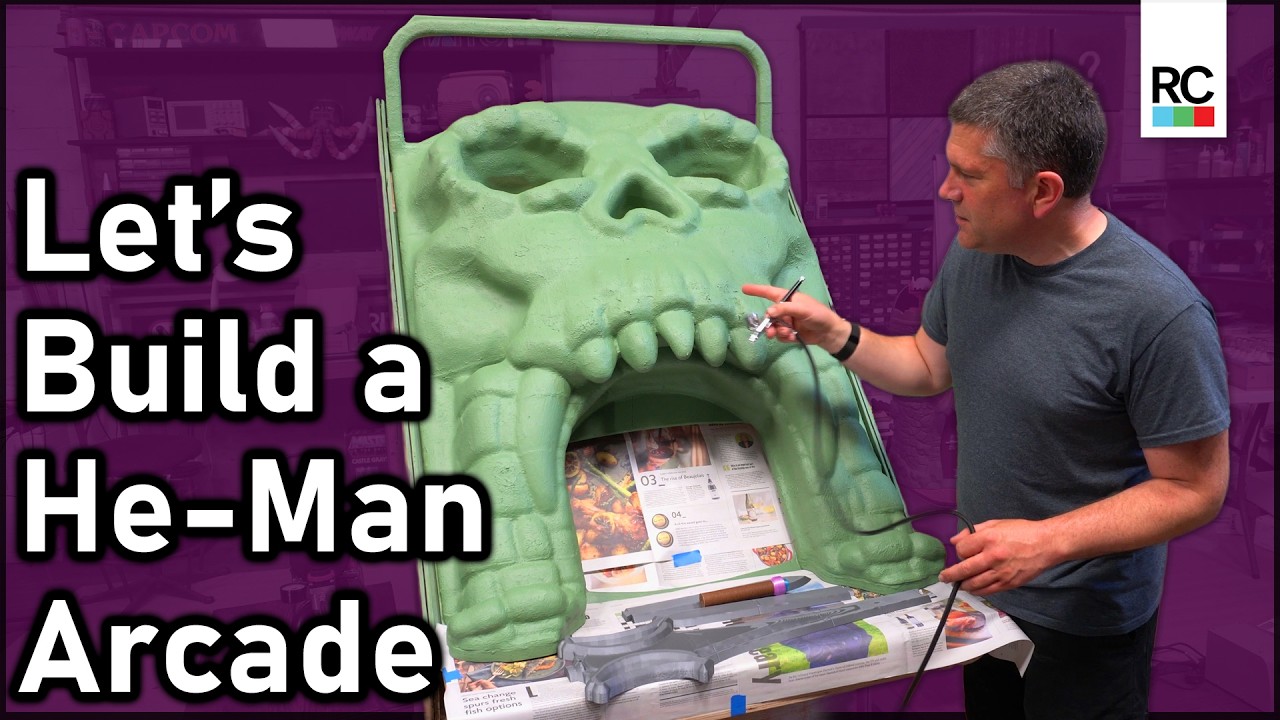 We Built the He-Man Arcade Game Cabinet That Never Existed