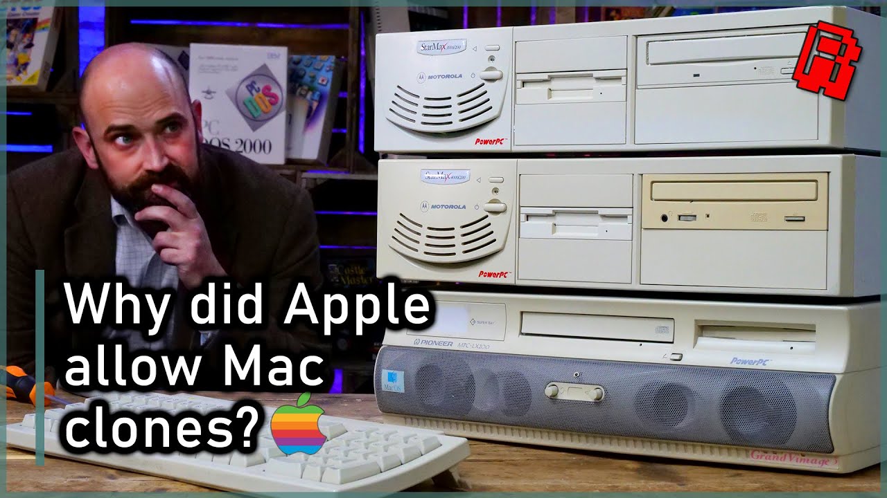 Why Apple allowed Official Macintosh Clones in the '90s - Retro Tech History